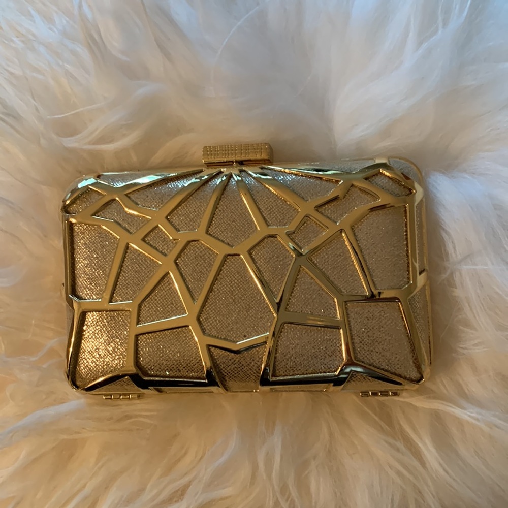 NWT Marciano cutout minaudiere clutch - Picture 11 of 11